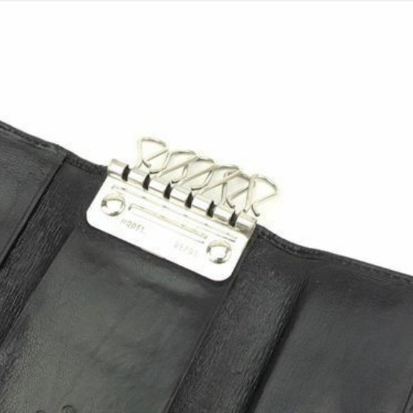 Gucci Key case Key holder Black leather Woman unisex Authentic Used S979 - Picture 3 of 8